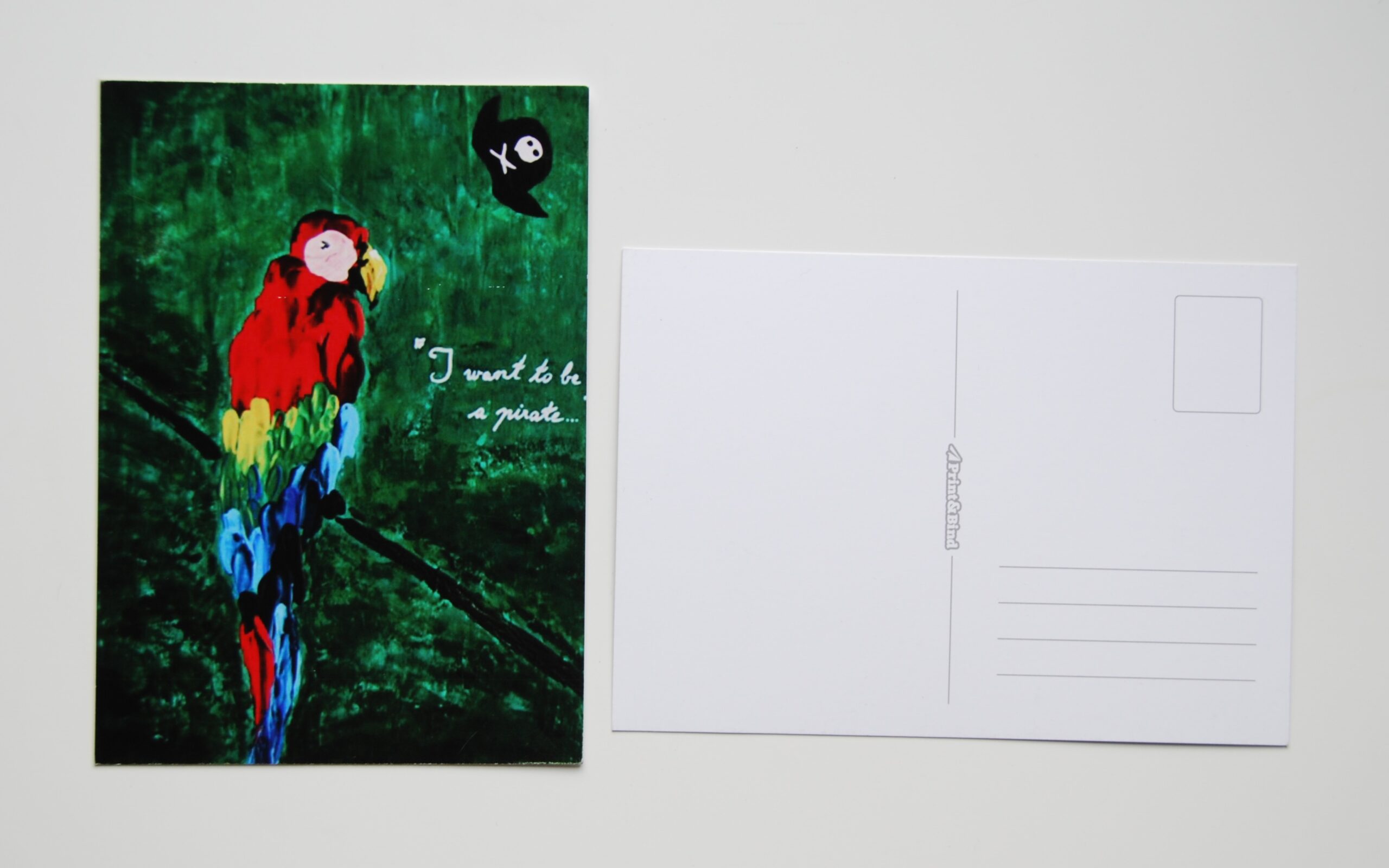 postcard: a child's dream postcard: a child's dream