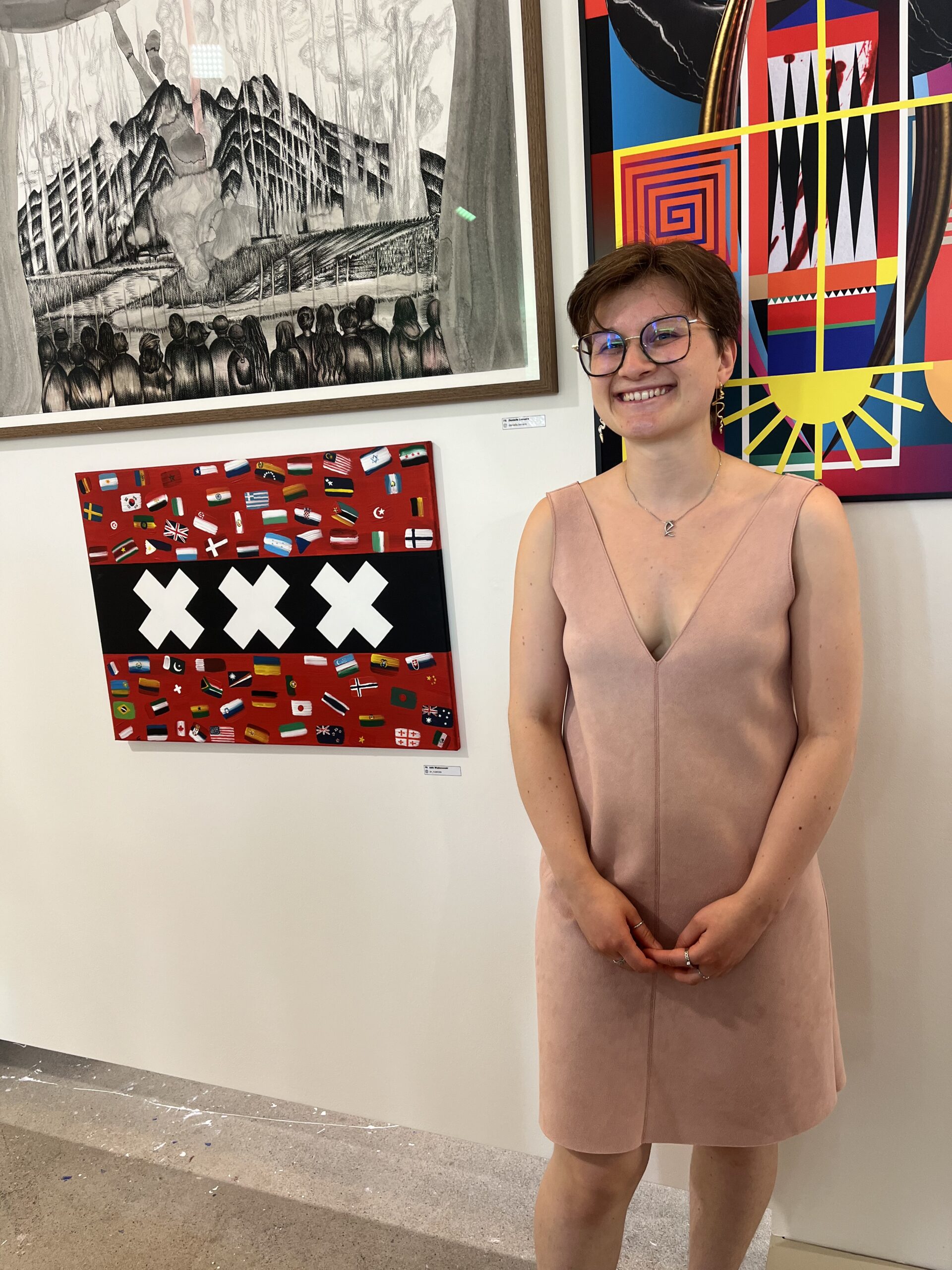 me at 1st exhibition