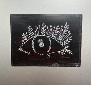 sticker: indian eye